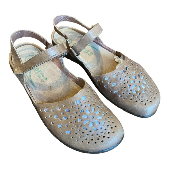 NAOT Arataki Closed Toe Slingback Shoes Size EU 38, US 7.5 color tan - Picture 4 of 10